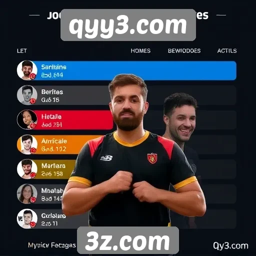 Perfil dos jogadores mais ativos no qyy3.com